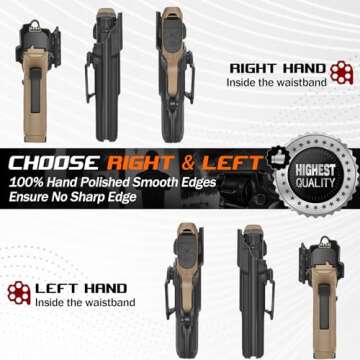 Amberide Holster for Smith & Wesson M&P Shield EZ