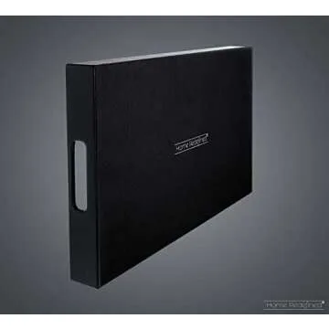 Black Leather Serving Tray with Handles, Glossy Faux Crocodile Print, 18x12 Food Drinks Tray for Coffee Table, Breakfast, Dinner & Bar, Decorative Storage Tray for Ottoman, Kitchen, Bedroom, Tv, Gift