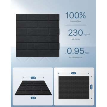 Premium Soundproof Wall Panels for Ultimate Noise Reduction
