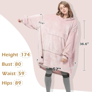 Catalonia Oversized Blanket Hoodie for Ultimate Comfort