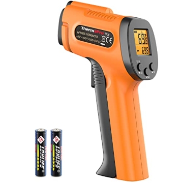 ThermoPro TP30 Infrared Thermometer Gun - Laser Temperature Gun for Cooking and HVAC