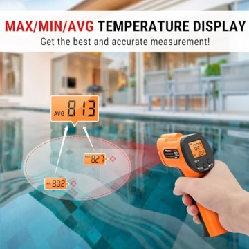 ThermoPro TP30 Laser Thermometer Gun for Accurate Cooking