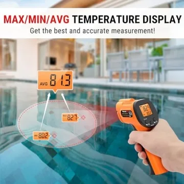 ThermoPro TP30 Laser Thermometer Gun for Accurate Cooking