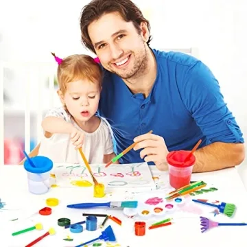 BigOtters 45PCS Kids Painting Set for Creative Fun