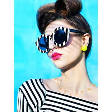 BBTO 4 Pieces Layered Pendant Choker Necklace Gold Layering Chain Choker for Women Girls (Style A)