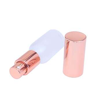6 Packs Frosted Glass Spray Bottle Travel Spray Bottles Perfume Atomizer Fine Mist Spray Bottles DIY Empty Bottle For Essential Oils,Perfume,Cosmetic Liquids Funnel&dropper Labels Included, 15ml/0.5oz