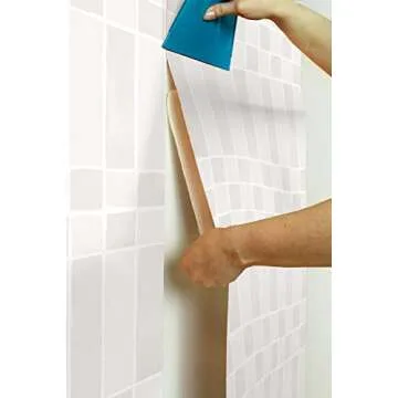 NuWallpaper Cream Alix Peel and Stick Design