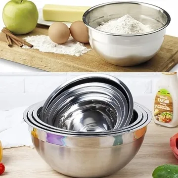 WEPSEN 27PCS Mixing Bowls Set - Kitchen Utensils Included