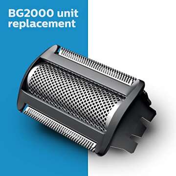 Philips Norelco BG2000/40 Genuine Bodygroom Replacement Foil for Smooth Grooming