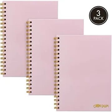Carpe Diem B5 Notebooks 3-Pack in Ballerina Pink
