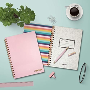 Carpe Diem B5 Notebooks 3-Pack in Ballerina Pink