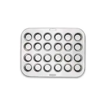 Fox Run 24-Cup Stainless Steel Mini Muffin Pan