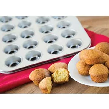 Fox Run 24-Cup Stainless Steel Mini Muffin Pan