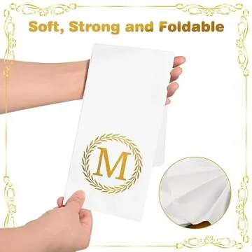 Elegant Monogrammed Guest Napkins for Every Occasion