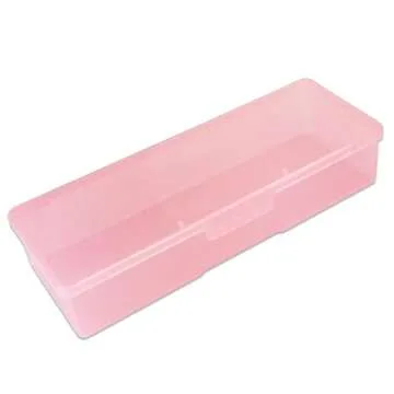 Beauticom Large Pink Storage Case for Nail Tools 4 Pieces