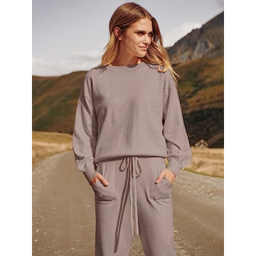 Stylish ANRABESS Women's Two Piece Sweater Set for 2024