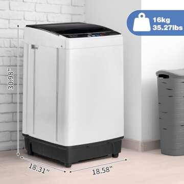 Winado 2-in-1 Full Automatic Washing Machine - Compact & Portable