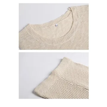 QIBABU Womens Knit Pajamas Sets 2 Piece Outfits Casual Sleeveless Sweater Tank Top Shorts Loungewear Lounge Sets(2126-Beige-S-QB)