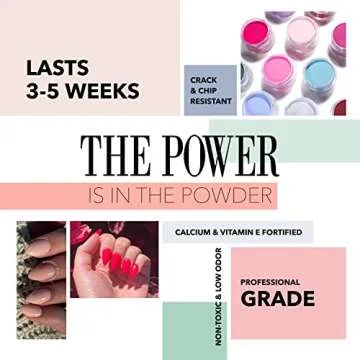 Revel Nail Starter Dip Powder Kit - 4 Colors Included