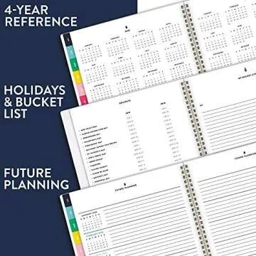 Emily Ley 2019 Weekly & Monthly Planner - Happy Stripe