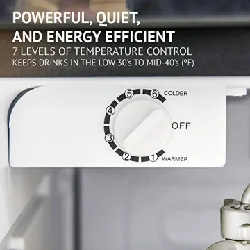 Ivation Full Size Kegerator | Dual Tap Beverage Cooler