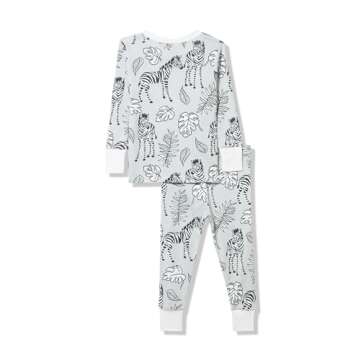 HonestBaby Multipack 2-Piece Pajamas Sleepwear Pjs 100% Organic Cotton for Infant Baby and Toddler Girls
