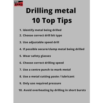 TTP HARD Drills 1/4 Drill bit - Cobalt Hardened bits for Drilling Hard Steel & Stainless, Heavy Duty Universal Drills for Cutting Tough Metal, Professional jobber Industrial 135 Degree Point