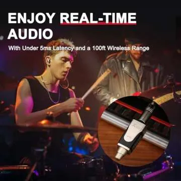 Xvive U45 Wireless In-Ear Monitor System for Musicians