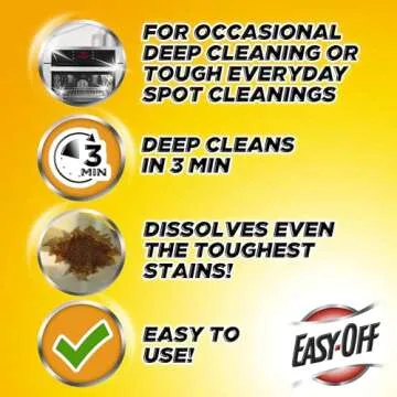 Powerful Easy Off Heavy Duty Oven Cleaner for Tough Stains