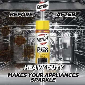 Powerful Easy Off Heavy Duty Oven Cleaner for Tough Stains