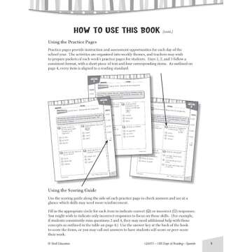 180 Days™: Reading for 1st Grade Spanish Practice Workbook for Classroom and Home, Cool and Fun Practice Created by Teachers (180 Days of Practice) (Spanish Edition)