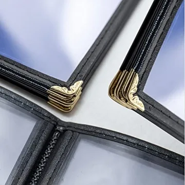 Elegant 2PCS Waterproof and Reusable Menu Covers