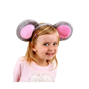 Gray Mouse Ears & Tail Kit - Perfect for Costumes!
