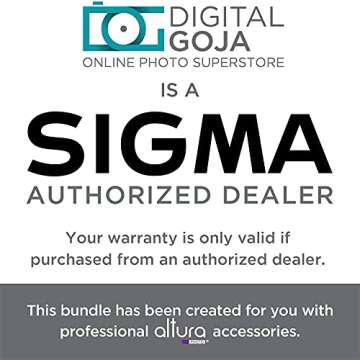 Sigma 16mm F1.4 DC DN Contemporary Lens for Sony E Mount Cameras with Altura Photo Advanced Accessor...