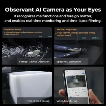 Creality K1C 3D Printer Fast Auto Leveling AI Camera 2024