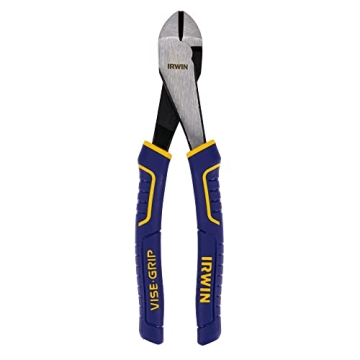 IRWIN VISE-GRIP Diagonal Cutting Pliers - 8", Durable Steel Tool for All Tasks