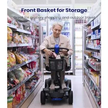 4 Wheel Mobility Scooter for Outdoor & Indoor Use