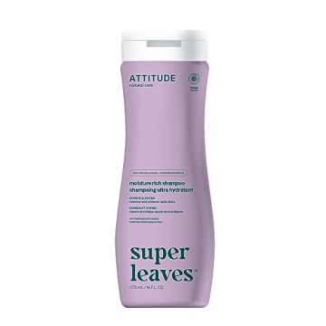 ATTITUDE Moisture Rich Shampoo - EWG Verified, Vegan Formula for Healthy Hair