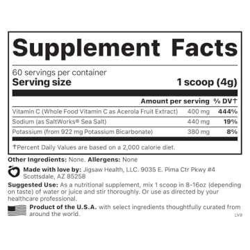 Jigsaw Adrenal Cocktail™ + Wholefood Vitamin C for Energy