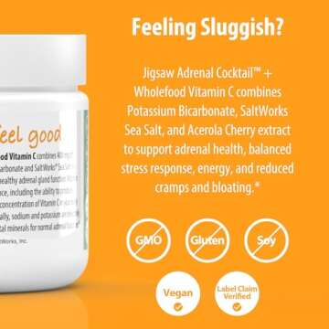 Jigsaw Adrenal Cocktail™ + Wholefood Vitamin C for Energy