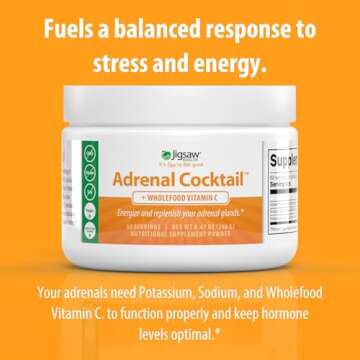 Jigsaw Adrenal Cocktail™ + Wholefood Vitamin C for Energy