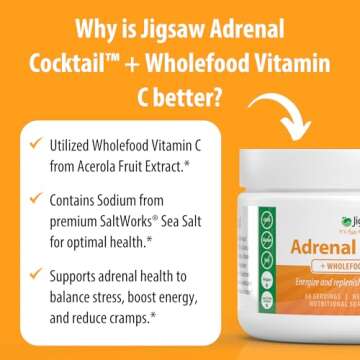 Jigsaw Adrenal Cocktail™ + Wholefood Vitamin C for Energy