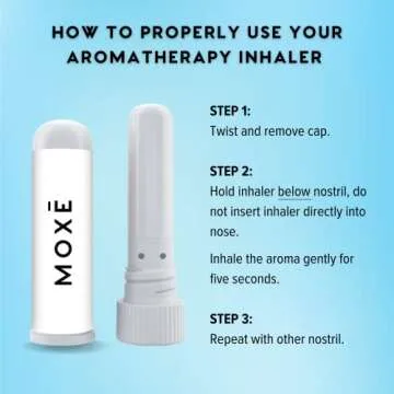 MOXĒ Frost Energizing Nasal Inhaler - Natural Relief