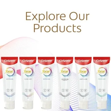 Colgate Total Whitening Toothpaste - Mint Flavor, 2 Pack