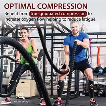 Rymora Calf Compression Sleeves for Active Pain Relief