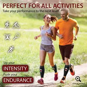 Rymora Calf Compression Sleeves for Active Pain Relief