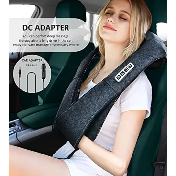 MoCuishle Shiatsu Neck and Back Massager with Heat