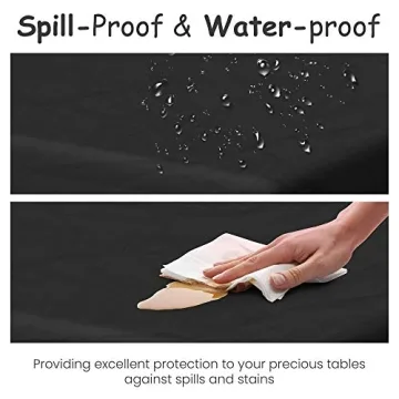 Black Disposable Tablecloths 54 x 108 in. - 14 Pack