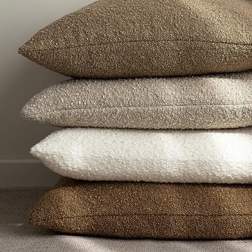 Foindtower Decorative Boucle Pillow Covers Set of 2