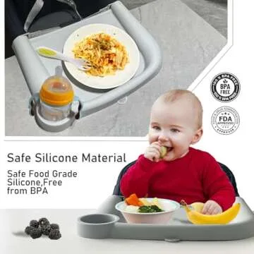 Silicone Baby Dining Tray for Inglesina High Chair